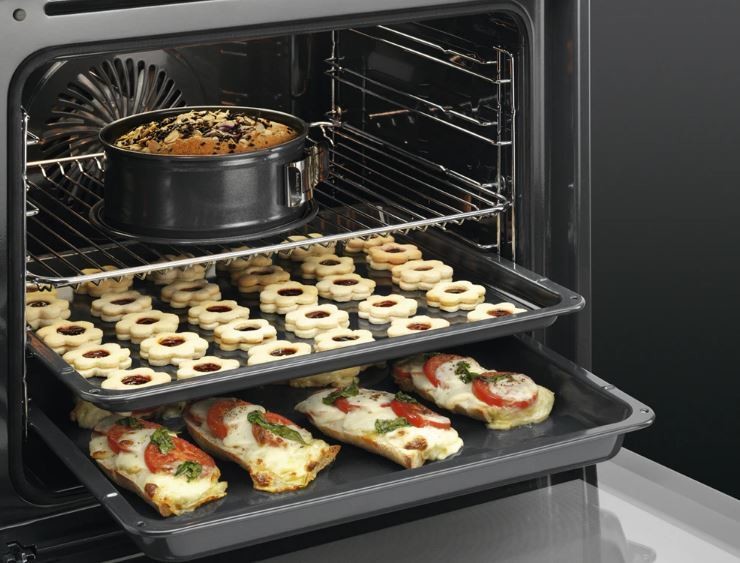 Aeg BEK431011M Horizon Electric oven cm. 60 - anti-fingerprint stainless  steel / black | Vieffetrade