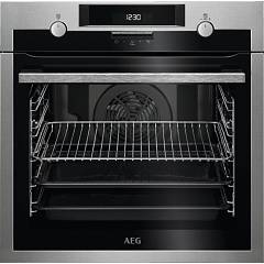 Aeg BPE531222M Pyrolytic electric oven cm. 60 - anti-fingerprint stainless  steel | Vieffetrade