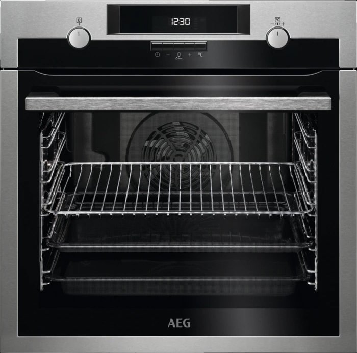 Aeg BPE531222M Pyrolytic electric oven cm. 60 - anti-fingerprint stainless  steel | Vieffetrade