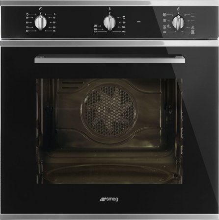 Smeg SF64M3TVN Selezione Multifunction oven cm. 60 - black | Vieffetrade