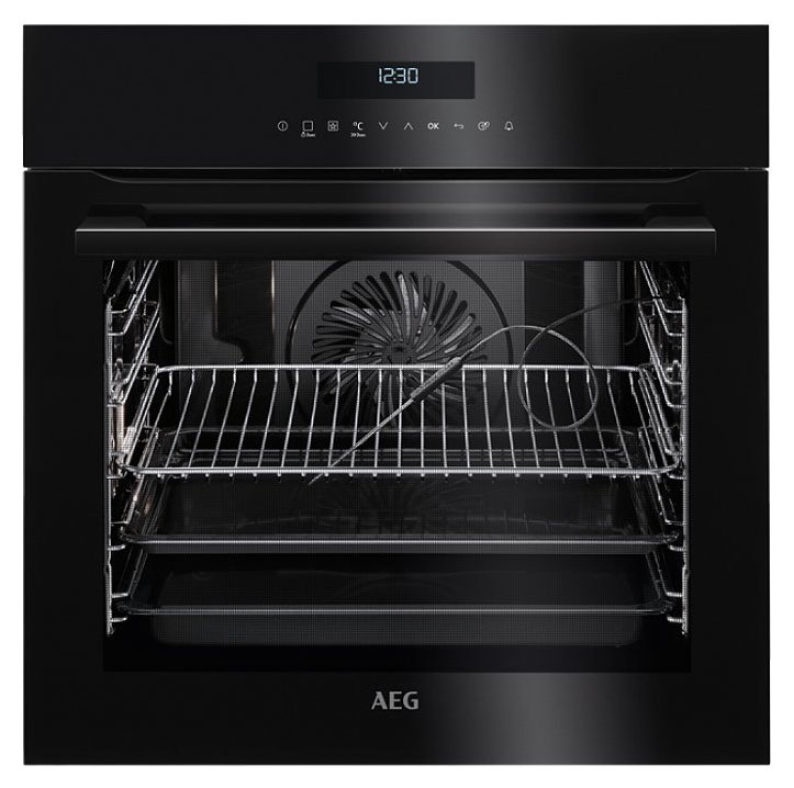 Aeg BPE742320B Sensecook Horno pirolítico cm.60 - vidrio negro | Vieffetrade