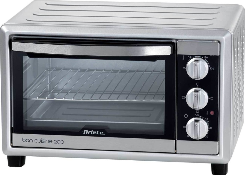 Ariete 0981 00C098121AR0 Bon Cuisine 200 Electric oven cm. 32 - stainless  steel | Vieffetrade