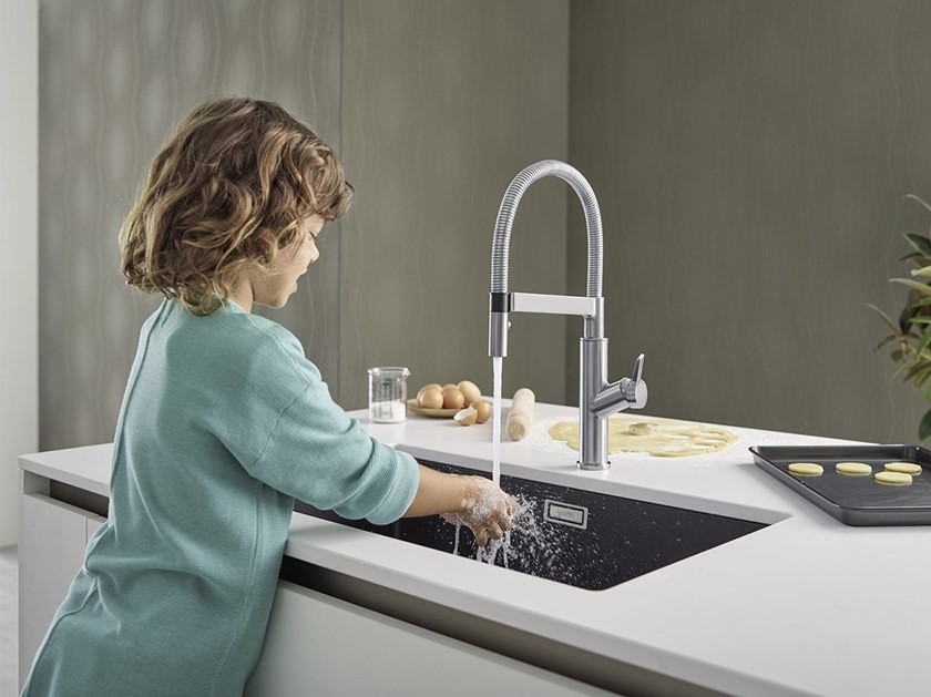 Pommeau De Douche Blanco Culina-S - Acier Inoxydable HD - Design Moderne Et Durable