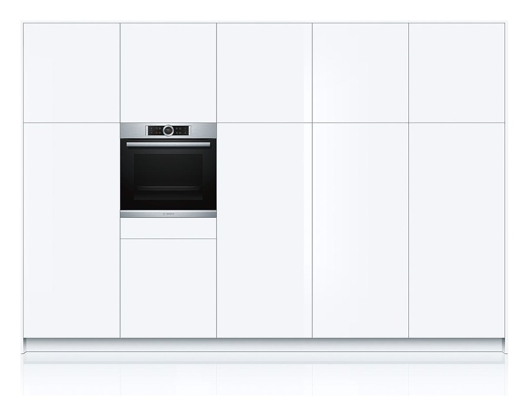 Bosch HRG635BS1 Serie 8 Combined steam oven cm. 60 - black / stainless  steel | Vieffetrade