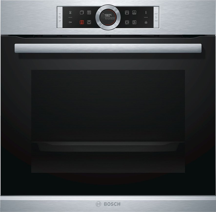 Bosch HRG635BS1 Serie 8 Combined steam oven cm. 60 - black / stainless  steel | Vieffetrade