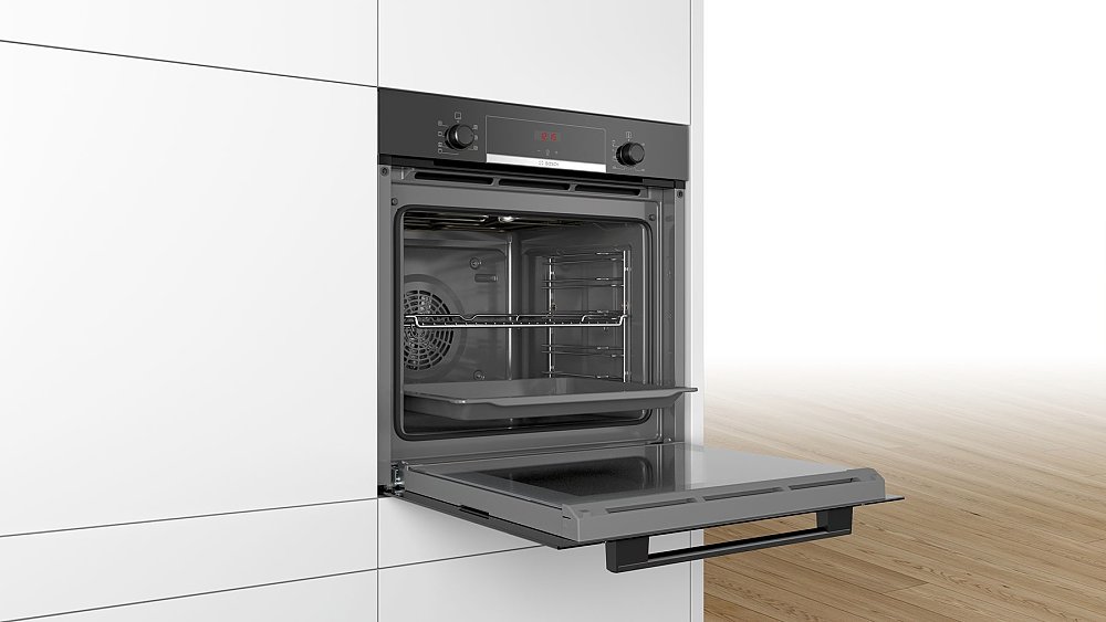 Bosch HBA534BB0 Serie 4 Multifunktions-elektroofen cm. 59 - schwarz |  Vieffetrade
