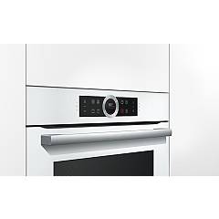 Bosch HBG634BW1 Serie 8 Built-in oven 60 cm - white | Vieffetrade