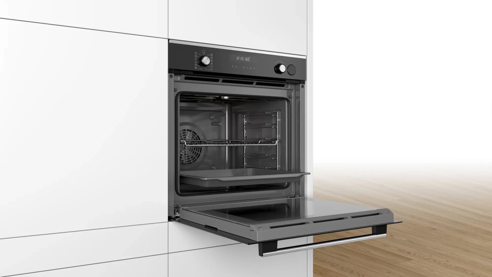 Bosch HRA218BS1 6 Horno de vapor 60 cm - acero inoxidable | Vieffetrade