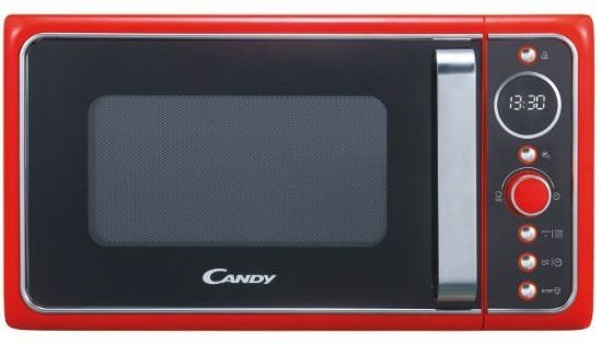 Candy DIVO G20CR 38000935 Microwave oven cm. 45 - red | Vieffetrade