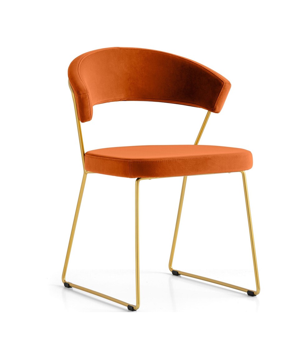 ダイニングチェア connubia GAMERA mat mustard yellow ダイニングチェア connubia GAMERA mat mustard yellow ダイニング