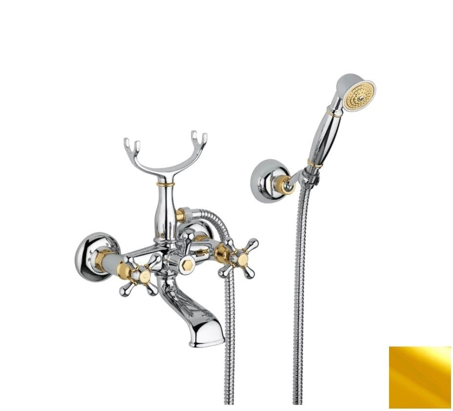 Crolla 805 OF Liberty Wall mounted bath tap with hand shower 