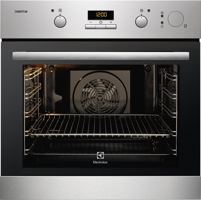 Electrolux EOB6401ASX Multifunction oven combined steam cm. 60 - stainless  steel anti-fingerprint | Vieffetrade
