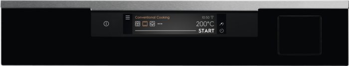 Electrolux KOAAS31CX Combined steam oven cm. 60 - black | Vieffetrade