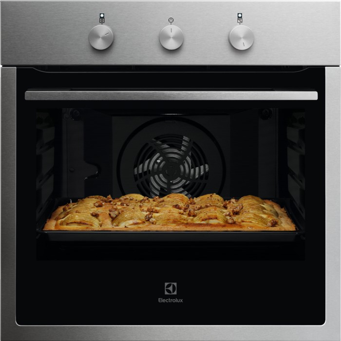 Electrolux KOHHH00X 60 cm multifunction electric oven - stainless steel  (replaces fq53x) | Vieffetrade
