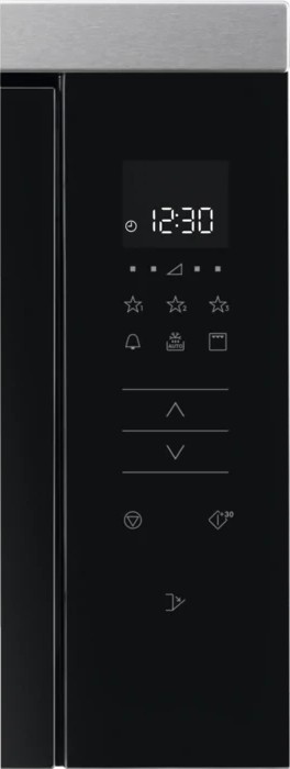 Electrolux MQ818GXE Four à micro-ondes encastrable 60 cm - noir / inox  anti-traces de doigts | Vieffetrade