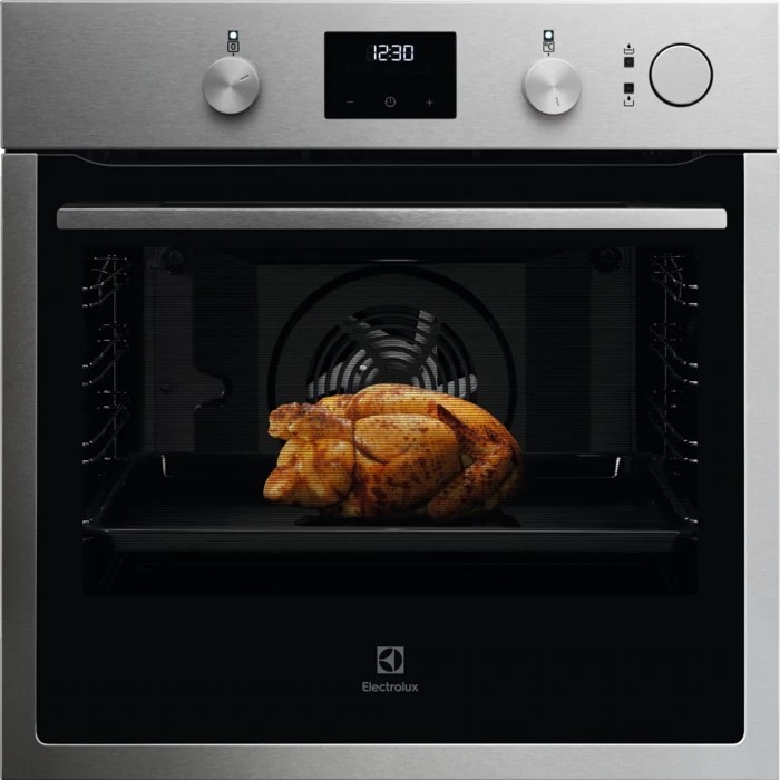 Electrolux KOCGS20TX Steamcrisp 60 cm steam oven - anti-fingerprint  stainless steel | Vieffetrade