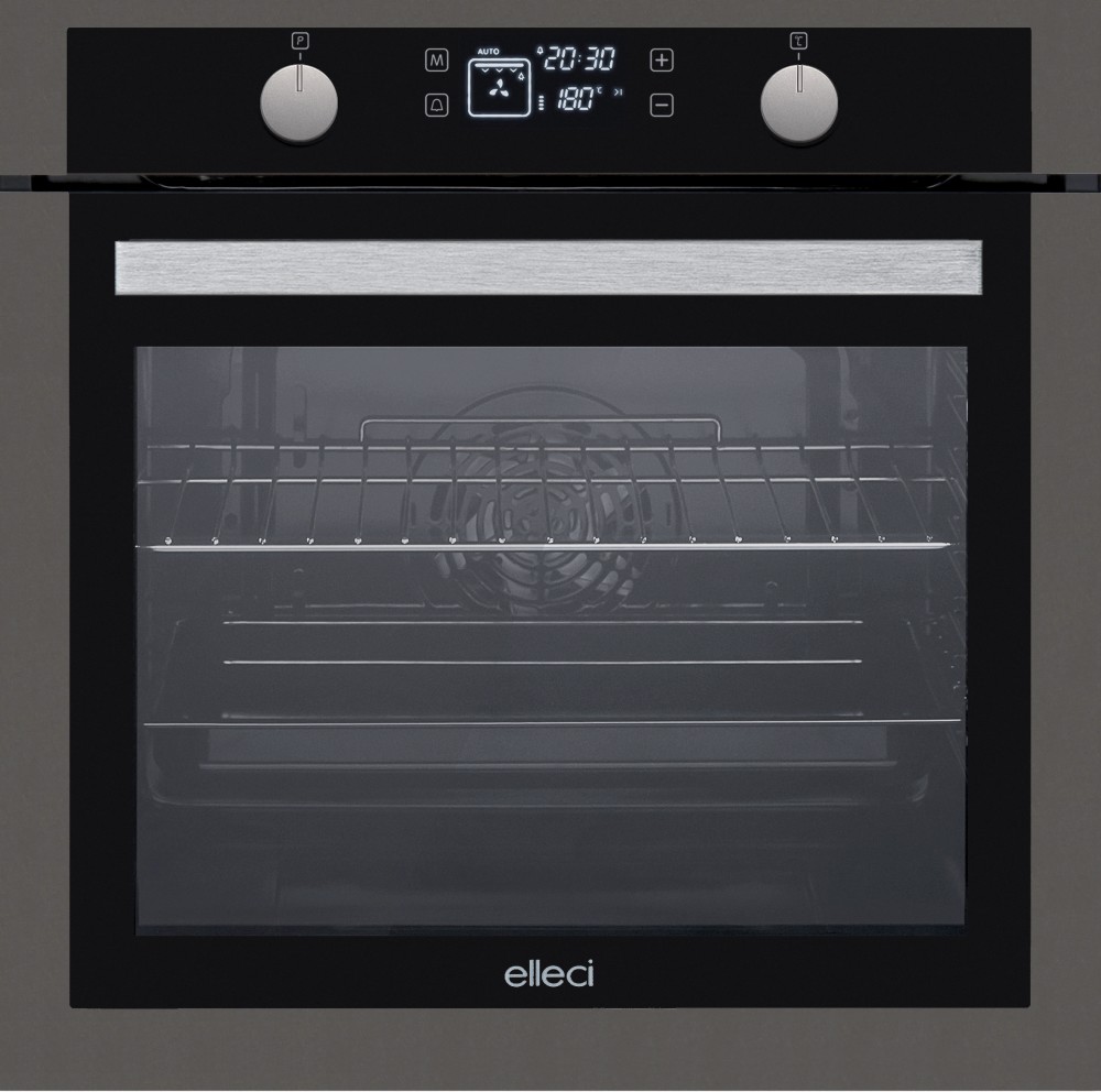Elleci PLANO PLUS FKPP60293NS Multifunction electric oven cm. 60 - keratek  - dove gray | Vieffetrade
