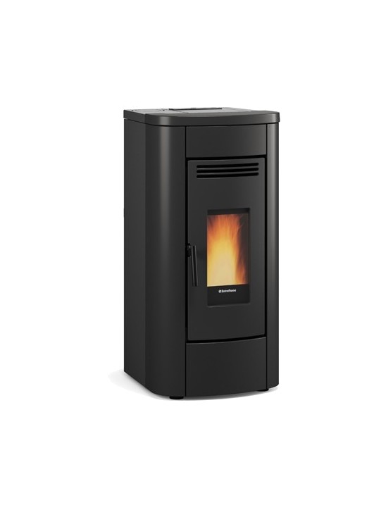 Extraflame Nordica KLAUDIA PLUS 1284952 Ducted pellet stove - black |  Vieffetrade