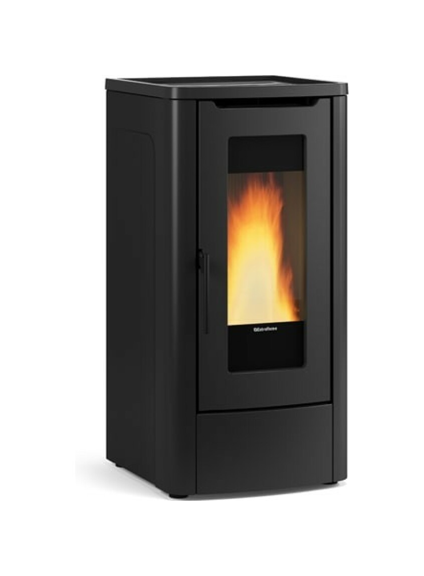 Extraflame Nordica DAHIANA VFS 1285502 Ventilated pellet stove 10 kw -  heated 287 m³ - black | Vieffetrade