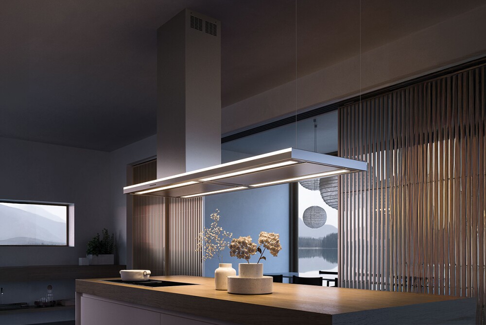 Falmec LUMEN ISOLA 175 NRS SX CLUI75.E5P2#NEUI490F Silence Nrs Island ...