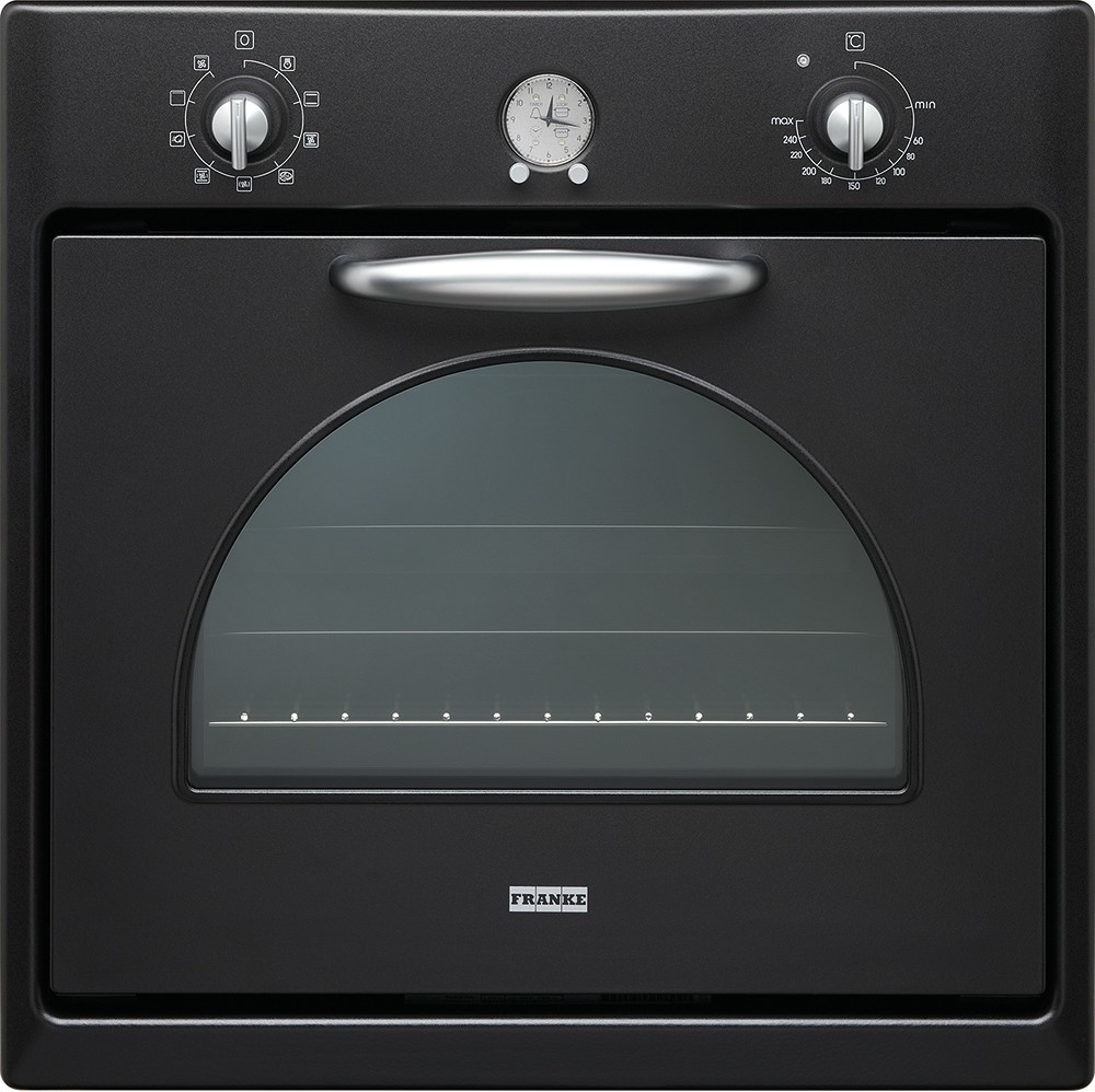 Franke CM 85 M BT 116.0525.341 Country Multifunction electric oven 60 cm -  black matt | Vieffetrade