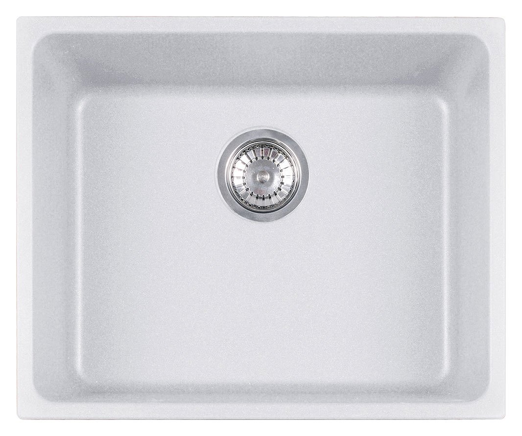Franke Kubus KBK 110-50 Spüle - Magnolia (Beige), Für Unterschränke Ab 60 Cm, Maße 54,5 X 44,5 Cm