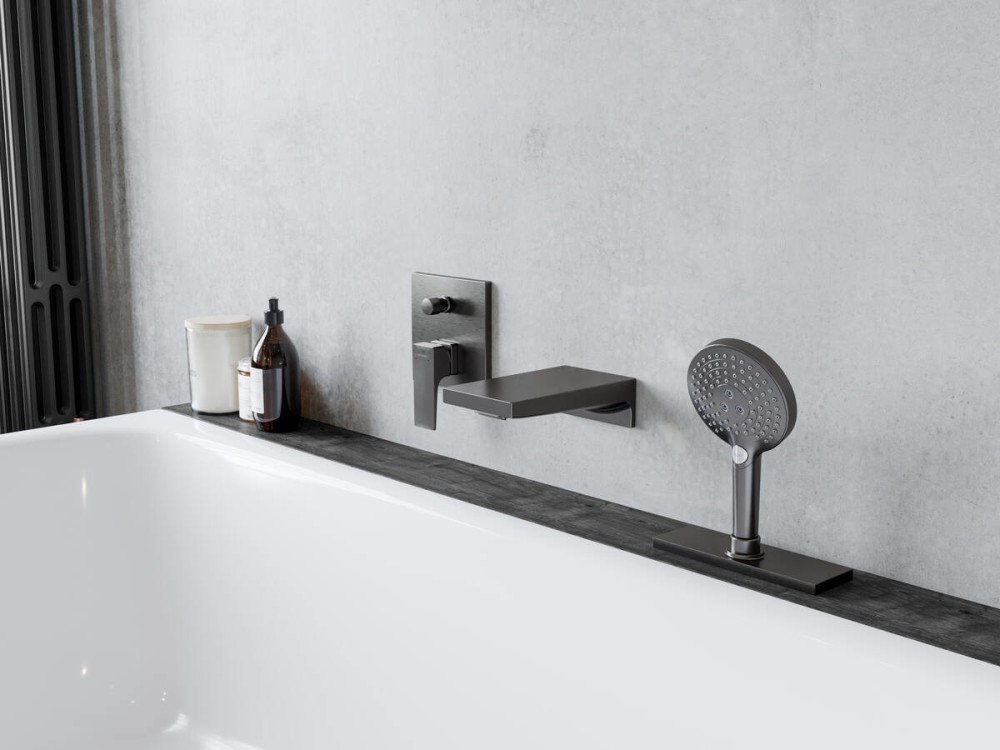 Hansgrohe 32543670 Metropol Wall spout - matt black | Vieffetrade