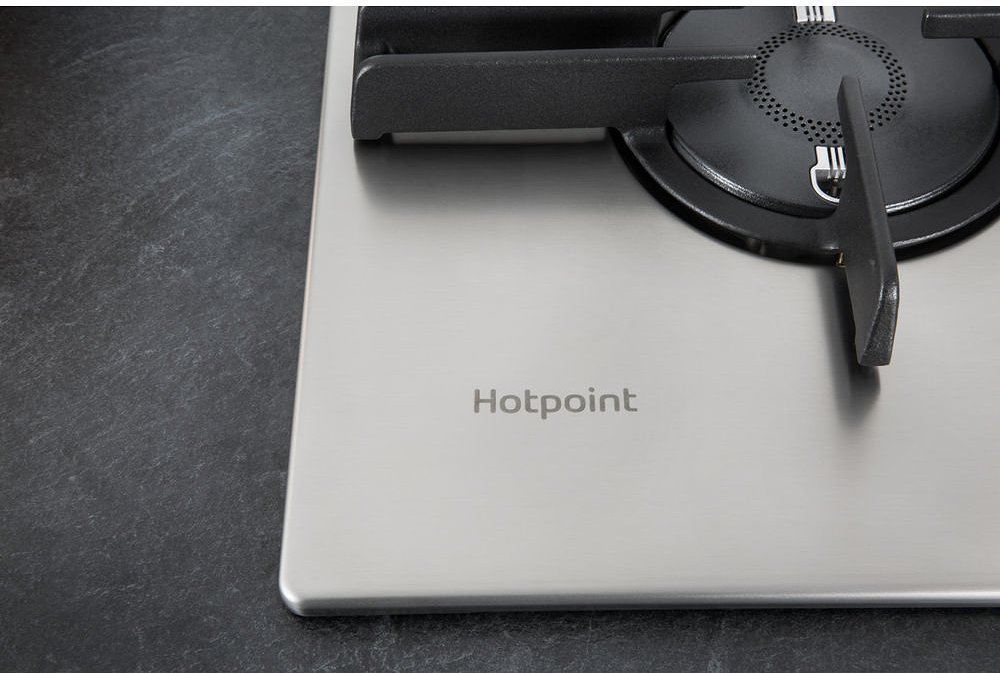 Hotpoint Ariston FTGHL 751 D/IX/HA LPG Gas hob cm. 75 - inox - lpg feeding  | Vieffetrade