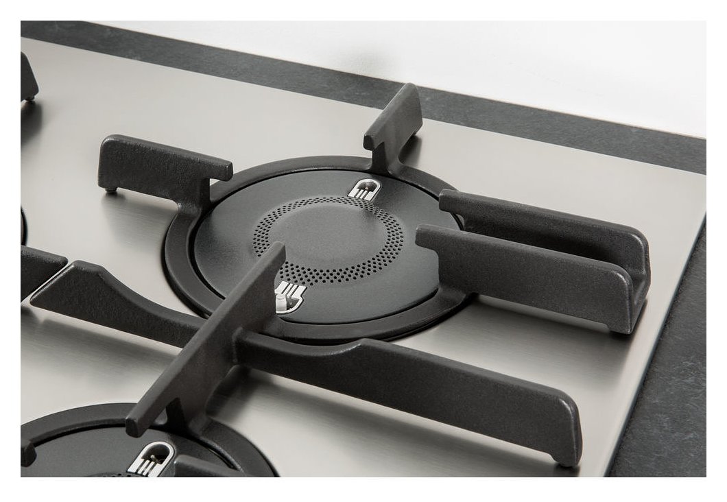 Hotpoint Ariston FTGHL 751 D/IX/HA LPG Gas hob cm. 75 - inox - lpg feeding  | Vieffetrade