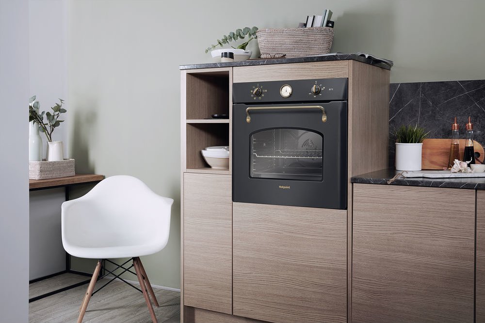 Hotpoint Ariston FIT 804 H AN HA Tradizione Built-in oven cm. 60 -  anthracite | Vieffetrade