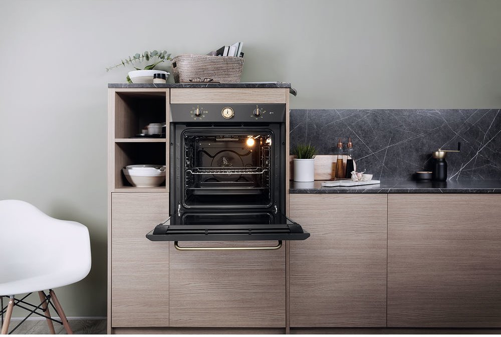 Hotpoint Ariston FIT 804 H AN HA Tradizione Built-in oven cm. 60 -  anthracite | Vieffetrade