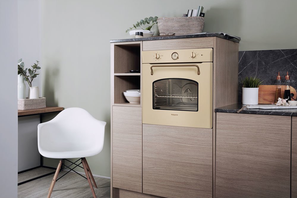 Hotpoint Ariston FIT 804 H OW HA Tradizione Built-in oven cm. 60 - ancient  bianco | Vieffetrade