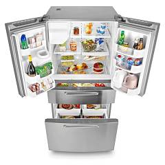 Hotpoint Ariston E4D AA X C Freezer cm. 70 h. 195 - lt. 402 - free  installation - stainless steel | Vieffetrade