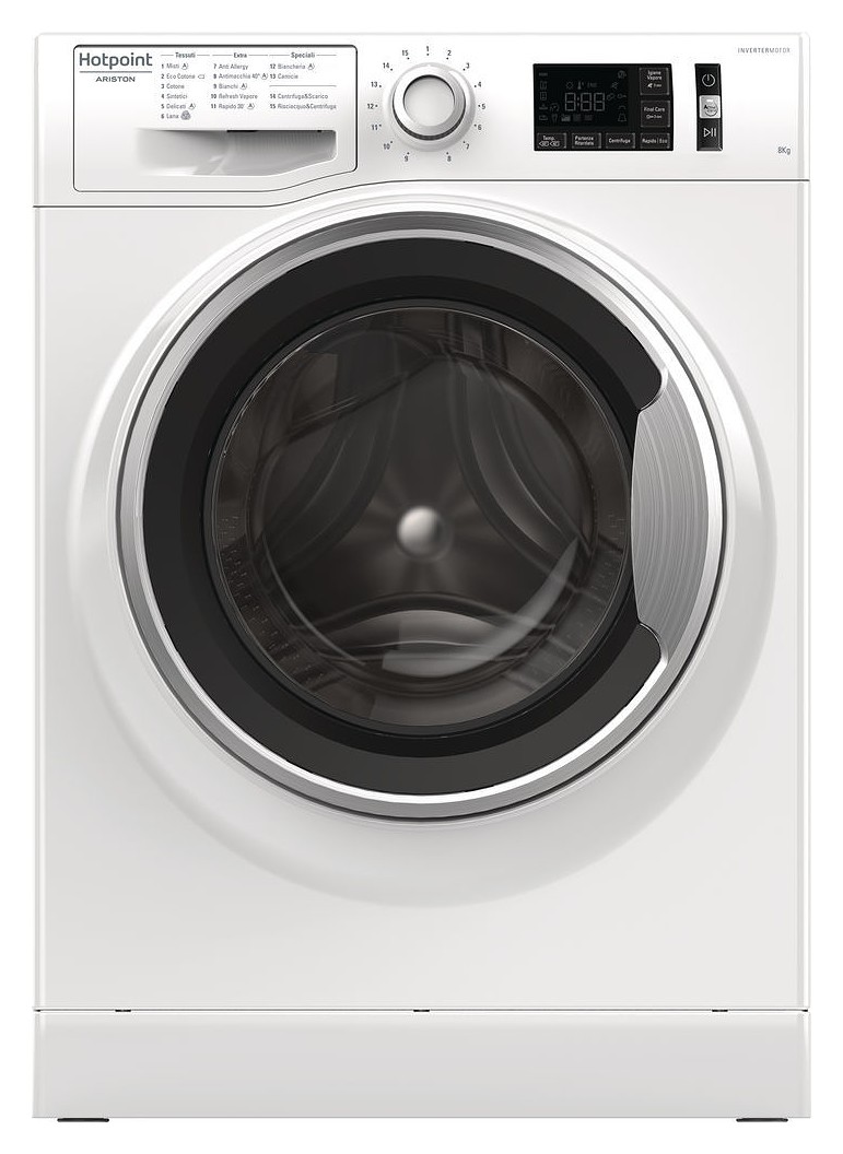 Hotpoint Ariston NR548GWSAIT 60 cm washing machine - capacity 8 kg - white  | Vieffetrade