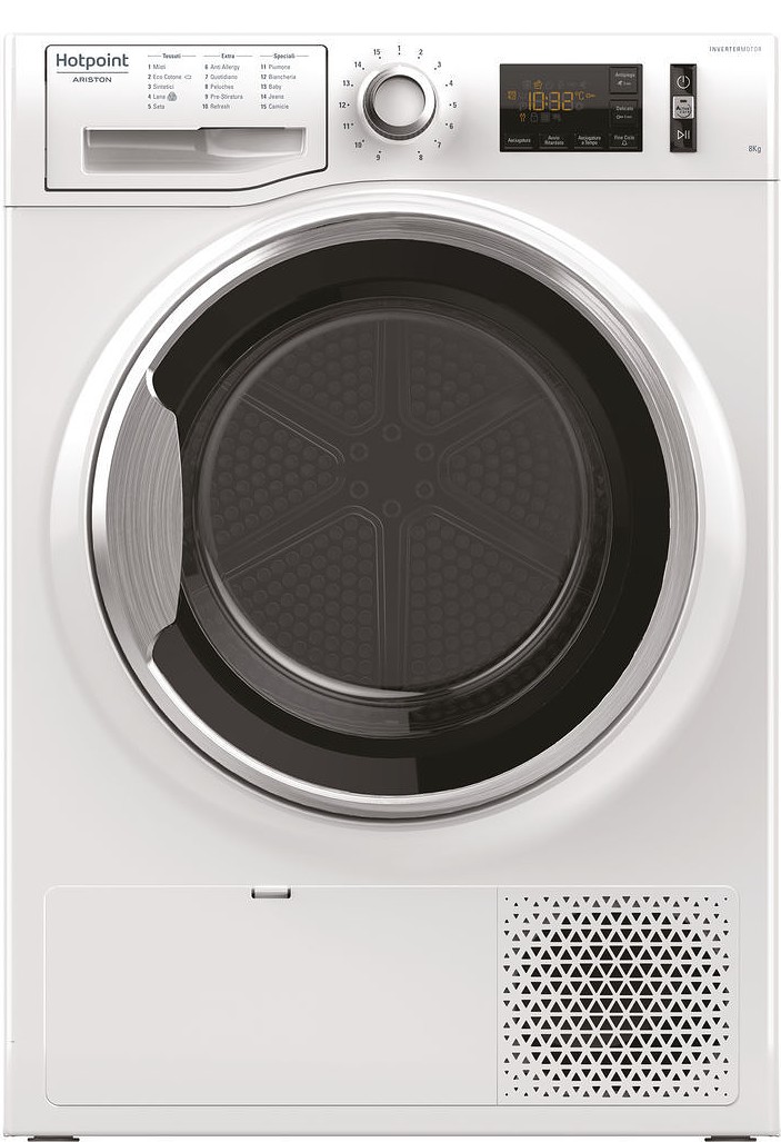 Hotpoint Ariston NTM1182XBIT NT M11 82XB IT Front loading dryer 60 - 8 kg -  white | Vieffetrade