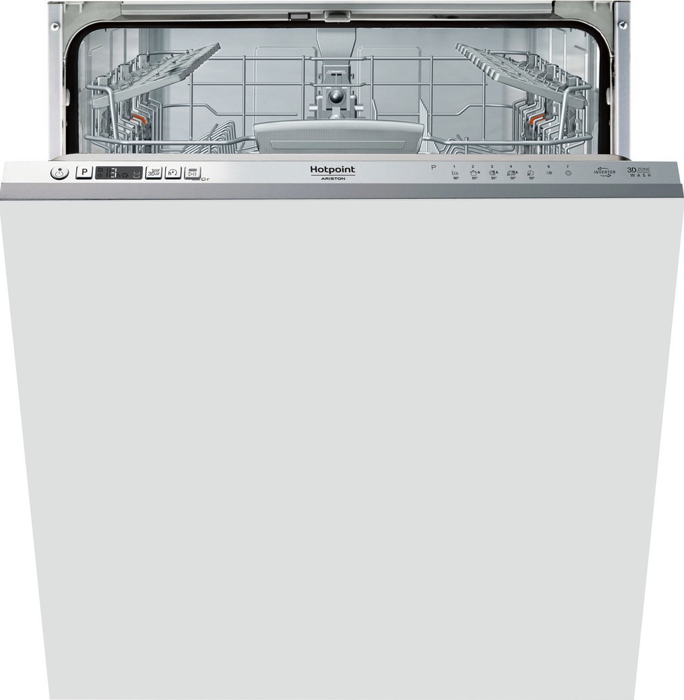 Hotpoint Ariston HI 5030 W Total integrated dishwasher cm. 60 - 14 place  settings | Vieffetrade