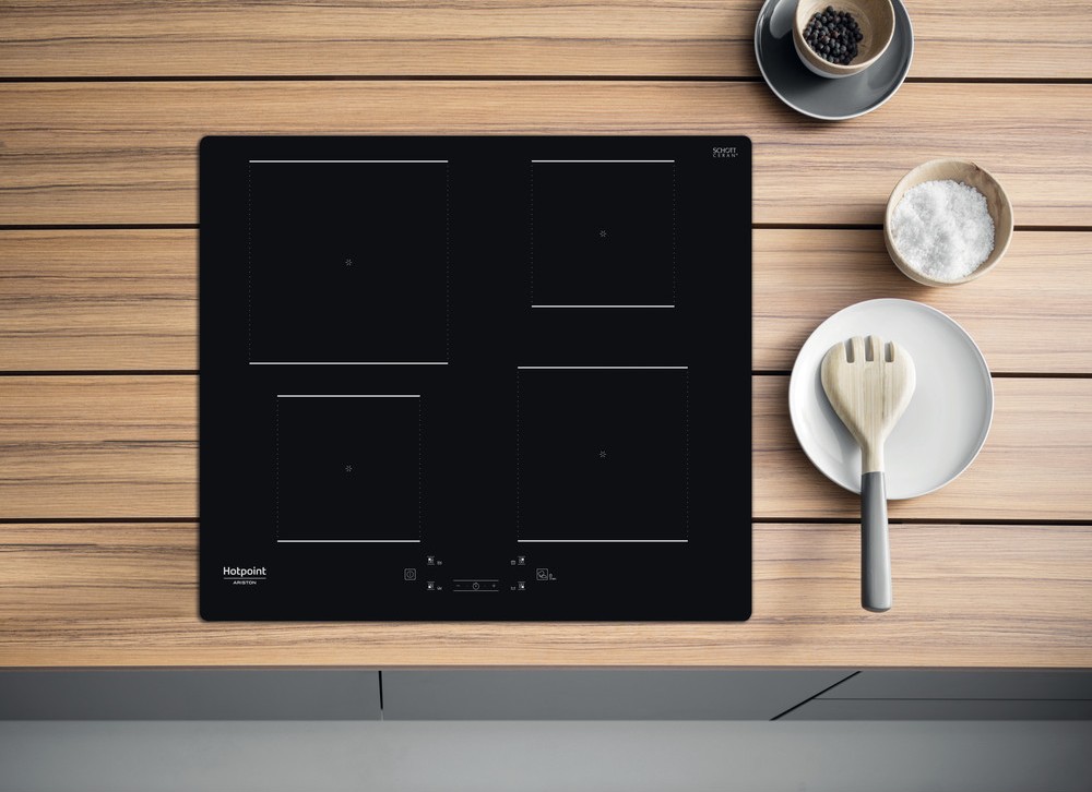 Hotpoint Ariston HQ 2260S NE Induction hob cm. 60 - black ceramic glass |  Vieffetrade