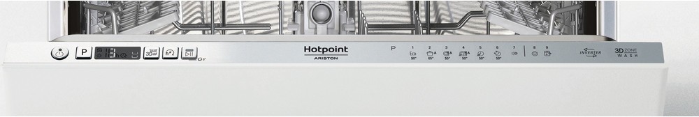 Hotpoint Ariston HIC3C41CW Lave-vaisselle intégré total 60 cm - 14 couverts  | Vieffetrade