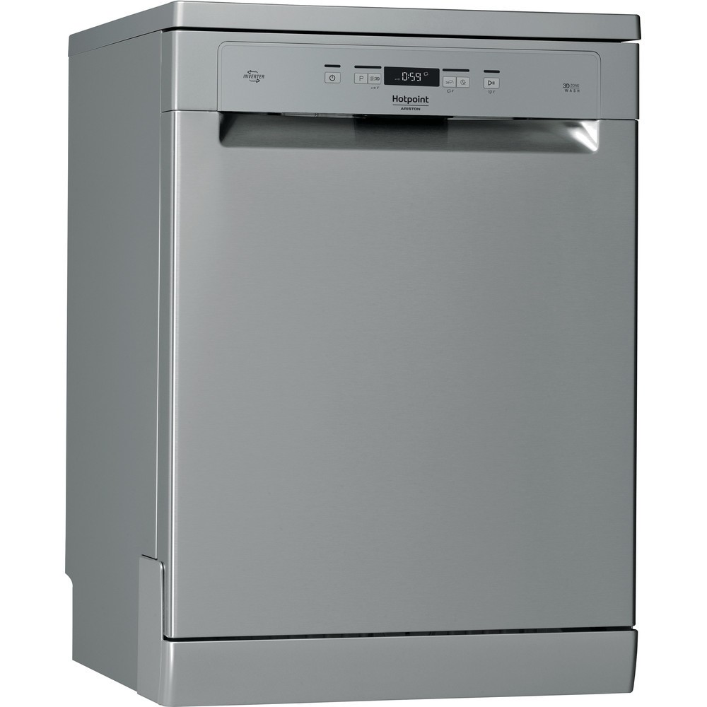 Hotpoint Ariston HFC3C26CWX Free-standing dishwasher cm. 60 - 14 covered -  stainless steel | Vieffetrade