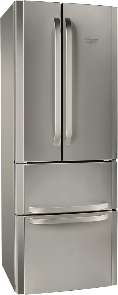 Hotpoint Ariston E4DXC1 Side by side refrigerator with freezer - cm. 70 h  195 - lt. 399 - stainless steel | Vieffetrade