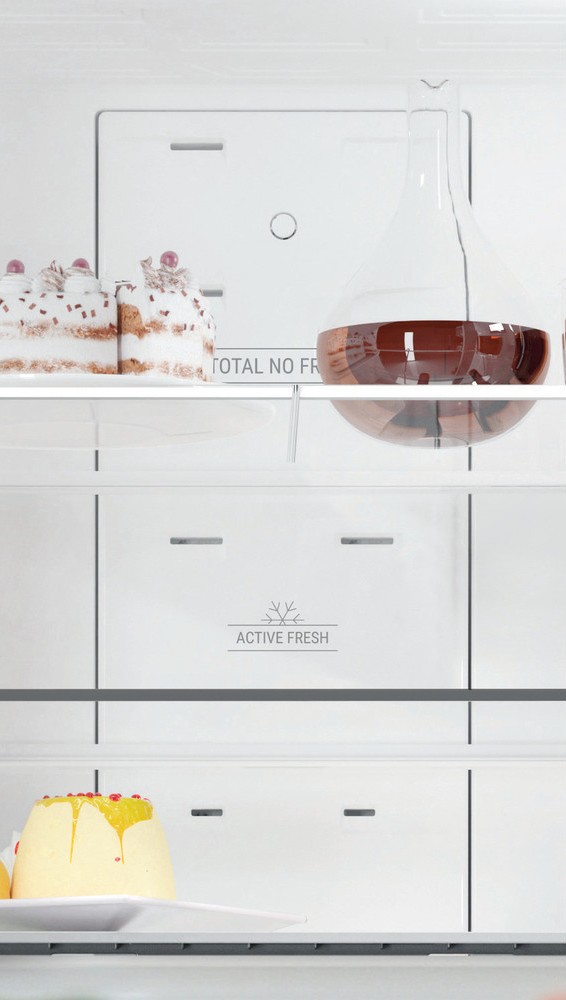 Hotpoint Ariston HA70BE72X Réfrigérateur sur pied avec congélateur - cm.  70h. 195 - lieutenant 462 - acier inoxydable | Vieffetrade