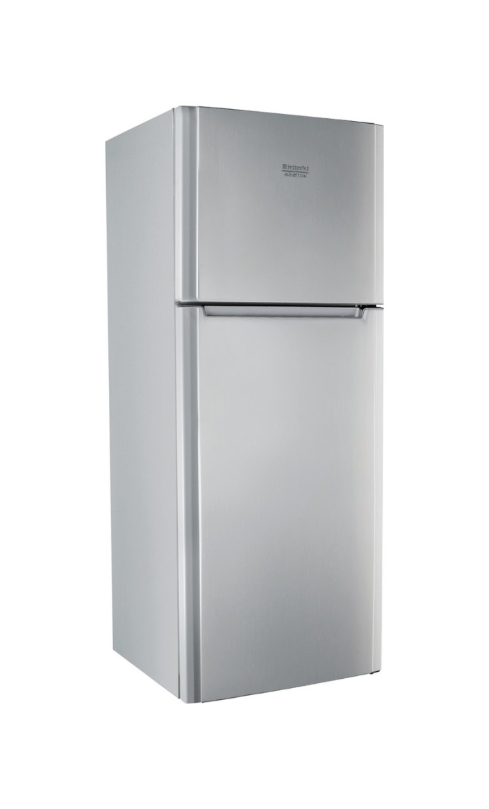 Hotpoint Ariston ENTM182A0VW1 Free-standing refrigerator with freezer - cm.  70 h. 180 - lt. 415 - silver | Vieffetrade
