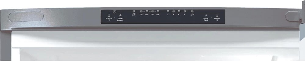 Hotpoint Ariston HA70BI 31 S Free-standing refrigerator with freezer cm. 70  h. 195 - lt. 462 - aluminum | Vieffetrade