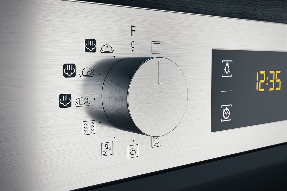 Hotpoint Ariston FA3 540 H IX HA Class 3 Built-in oven cm. 60 - inox black  glass | Vieffetrade