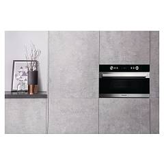 Hotpoint Ariston MD 764 IX HA Microwave oven cm. 60 lt 31 - stainless steel  / black | Vieffetrade