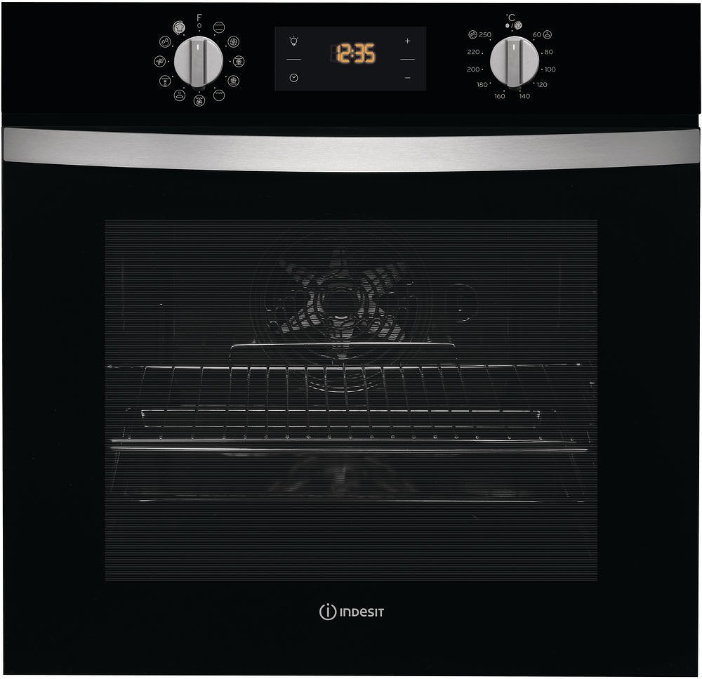 Indesit IFW 4844 H BL Built-in oven cm. 60 - black | Vieffetrade