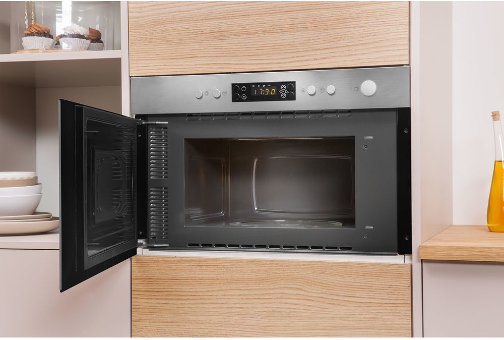 Indesit MWI 6213 IX Cuptor cu microunde cuptor built-cm. 59,5 - oțel  inoxidabil | Vieffetrade