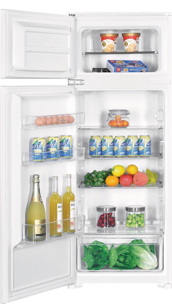 Indesit IN D 2040 AAS IN D 2040 AA/S Refrigerator with freezer cm. 54 - h.  145 - 202 lt - white | Vieffetrade