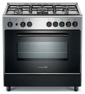 La Germania S85C61XT/19 Kitchen cm. 80 inox 5 gas burners - multifunction  electric oven | Vieffetrade