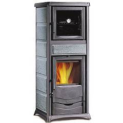 Nordica TERMOROSSELLA PLUS FORNO DSA 4.0 7117363 Wood-burning thermo-stove  with oven 11.1 kw - heatable 318 m³ - natural stone | Vieffetrade